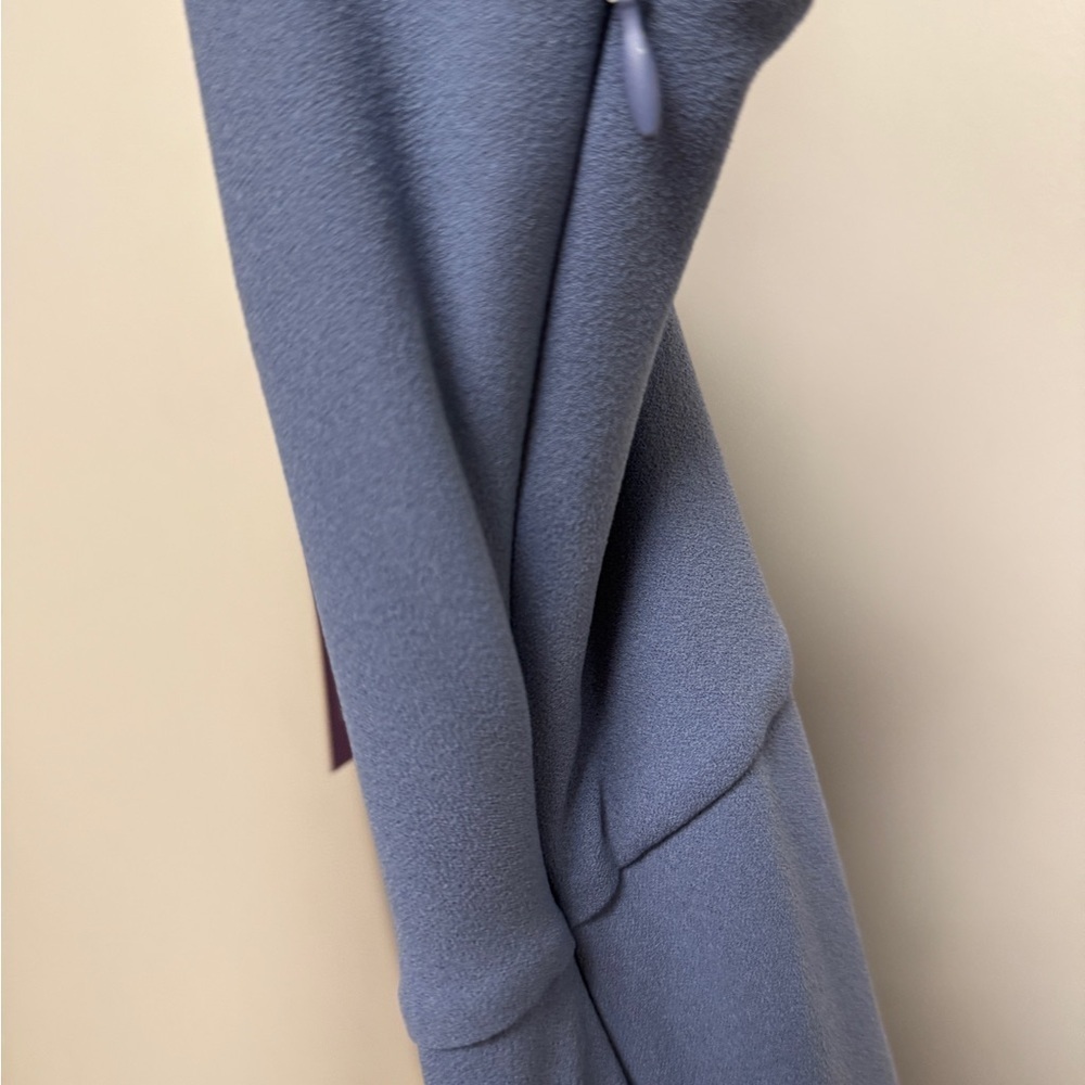 NWT Sachin & Babi Paulina 4-Way Stretch Crepe Gown –Slate Blue Slate Blue Size 6 - Picture 11 of 13